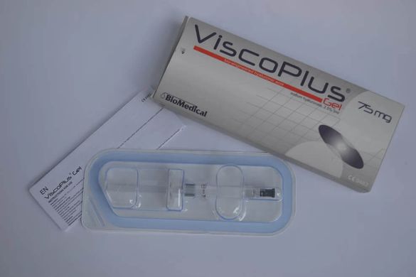 Виско плюс Гель (ViscoPlus Gel) 75 мг / 3 мл - 2,5%